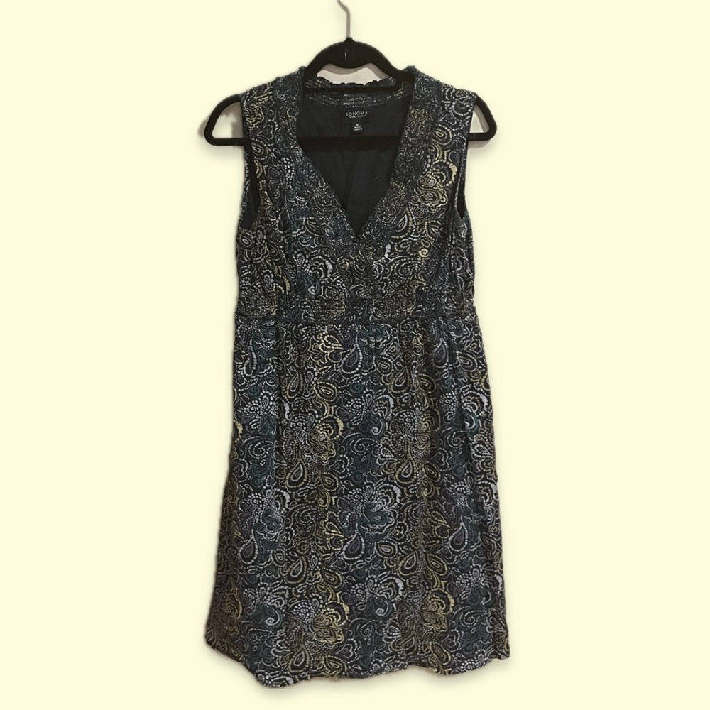Casual and Comfortable Paisley Dress